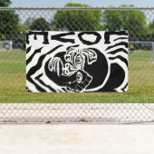 Protest mit Liebe-Banner Banner (Insitu)