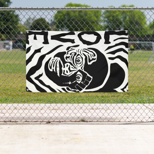 Protest mit Liebe-Banner Banner (Insitu)