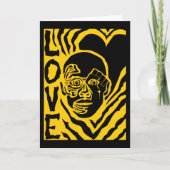 Protest mit Liebe Karte (Vorderseite)