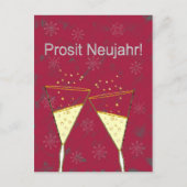 Protest Neujahr Postkarte (Vorderseite)