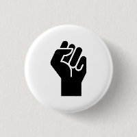 "Protest-" Piktogramm-Knopf