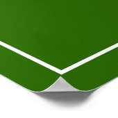 Protest Rally Peace On Earth Poster (Ecke)