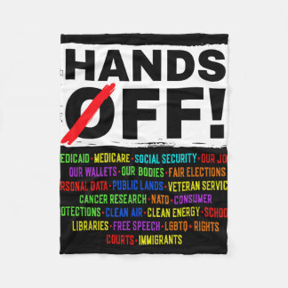 Protest-Rett-Demo: Hände weg von der Sozialversich Fleecedecke