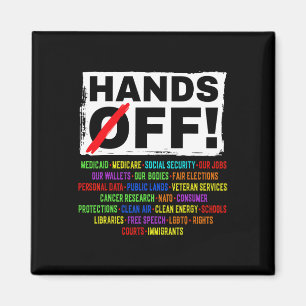 Protest-Rett-Demo: Hände weg von der Sozialversich Magnet