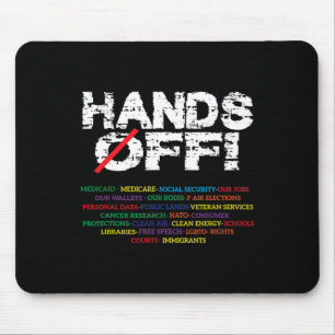 Protest-Rett-Demo: Hände weg von der Sozialversich Mousepad