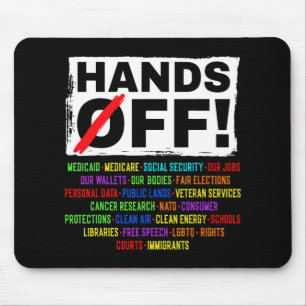 Protest-Rett-Demo: Hände weg von der Sozialversich Mousepad