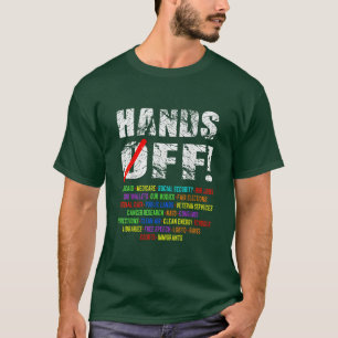 Protest-Rett-Demo: Hände weg von der Sozialversich T-Shirt