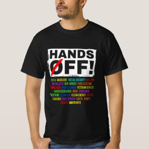 Protest-Rett-Demo: Hände weg von der Sozialversich T-Shirt