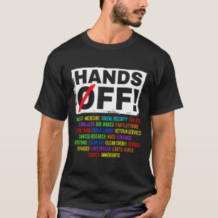 Protest-Rett-Demo: Hände weg von der Sozialversich T-Shirt