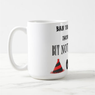 Protest über das Verbot von Witzen Kaffeetasse