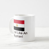 Protest wie ein Ägypter Kaffeetasse (Vorderseite Links)