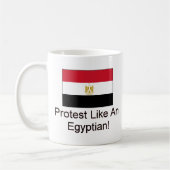 Protest wie ein Ägypter Kaffeetasse (Links)