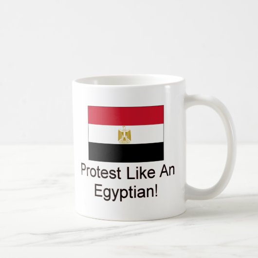 Protest wie ein Ägypter Kaffeetasse (Rechts)