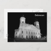 Protestantische Kirche Postkarte (Vorne/Hinten)