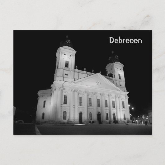 Protestantische Kirche Postkarte (Vorderseite)