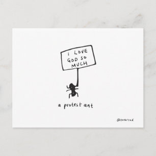 protestantische Postkarte