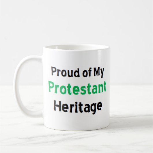 protestantisches Erbe Kaffeetasse (Links)