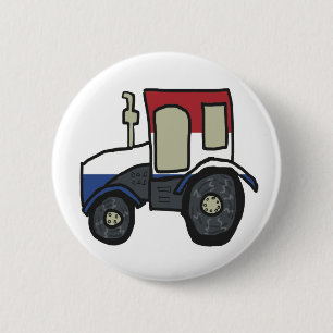 Proteste gegen den niederländischen Bauernhof Button