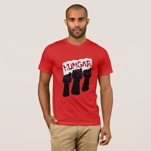 PROTESTE HUNGAR, Text bearbeiten, um T - Shirt zu  (Vorne ganz)