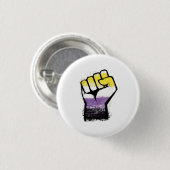 Protestfäule Button (Vorne & Hinten)