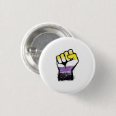 Protestfäule Button (Vorne & Hinten)