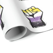 Protestfäule Geschenkpapier (Rolleneckpunkt)