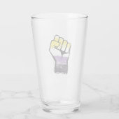Protestfäule Glas (Rückseite)