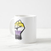 Protestfäule Kaffeetasse (Vorderseite Links)