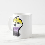 Protestfäule Kaffeetasse (Vorderseite Links)