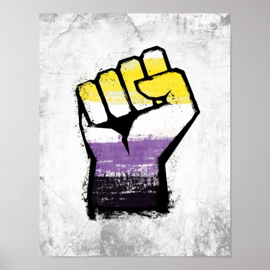 Protestfäule Poster (Vorne)