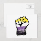 Protestfäule Postkarte (Vorne/Hinten)