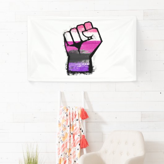 Protestfäuste Banner (Insitu)