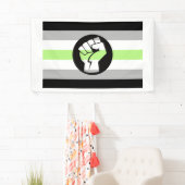 Protestflagge Banner (Insitu)