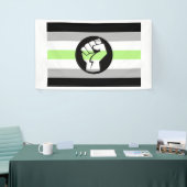 Protestflagge Banner (Messeveranstaltung)