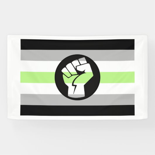 Protestflagge Banner (Horizontal)