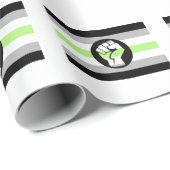 Protestflagge Geschenkpapier (Rolleneckpunkt)