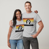 Protestflagge mit Bärenfarbe T-Shirt (Unisex)