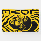 Protestiere mit Liebe Banner (Horizontal)