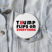 Protestmotto gegen Trump Button (Beispiel)