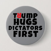 Protestmotto gegen Trump Button (Vorderseite)