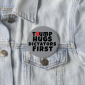 Protestmotto gegen Trump Button (Beispiel)