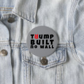Protestmotto gegen Trump Button (Beispiel)