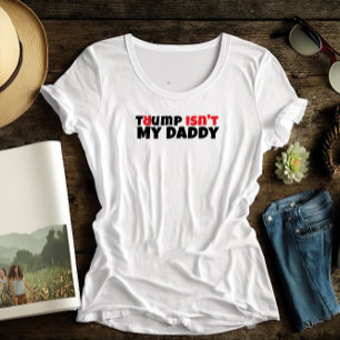 Protestmotto von Trump-Studenten rot elegant T-Shirt