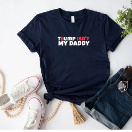 Protestmotto von Trump-Studenten rot elegant T-Shirt