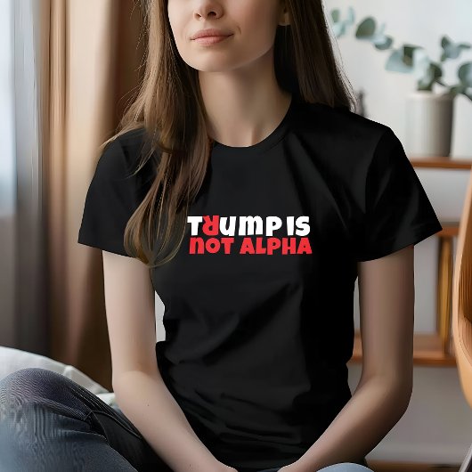 Protestmotto von Trump-Studenten rot elegant Tri-Blend Shirt