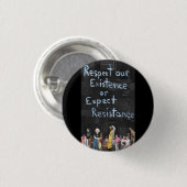 Protestsignatur Button (Vorne & Hinten)
