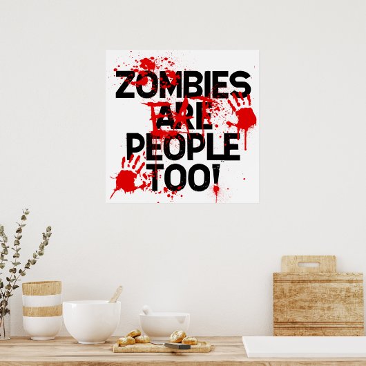 Protestsignatur Poster (Küche)