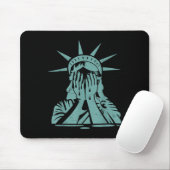 Proteststata der Freiheit Mousepad (Mit Mouse)