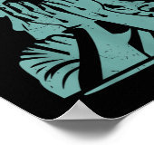 Proteststata der Freiheit Poster (Ecke)