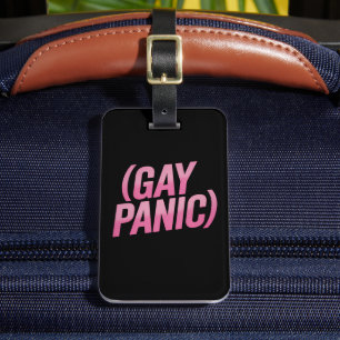 Proteststolz auf Gay Panic LGBTQ Gepäckanhänger
